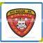 Fabric patch manufacturer hang embroidery badge for garment/cap
