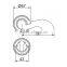 High Class Brass Panel 6085 Mortise Door Locks