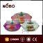 stainless steel Colourful Candy tray candy plate