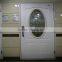 Exterior Steel Door ,flush Door With Full View Glass