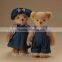 mini 15cm Teddy bear purple bear plush stuffed toys