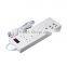 6 gang extension cable socket with usb port multiple outlet USA use 100v-125v surge protection