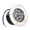 15W Outdoor Yard Ground Garden Swimming Pool Path Floor Underground Buried Lamp Spot Landscape Light IP67 Waterproof AC 85-265V