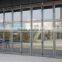 Largest automatic Folding door/ customized door/tempered glass CE/UL
