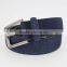 Hot sale fashion man origin jeans belt with blue genuine leather in yiwu