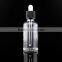 5ml-100ml clear glass dropper bottle essential oil bottle with glass pipette