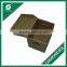 USED CARDBOARD STORAGE BOX FOLDABLE DEEDBOX WITH LID ONE PIECE PACKING BOX FOR ARCHIVES SHIPPING