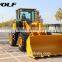 WOLF 2016 new hot sale loader, 3ton wheel loader for sale, 3 tons wheel loaders made in China