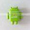 green Android pu antistress toy