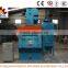 CE Tumble Rubber Belt Shot Blasting Machine / Rubber Tracked Type Shot Blasting Machine from DH group with high quality
