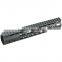 Funpowerland Black NEW Free Float NSR 10 Inch Handguard One-piece Top Rail System KeyMod High Quality Lightest FDE For AR-15