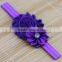 Newborn Baby Girls Flower Headband Soft Elastic Band Headwear Hair Accessories