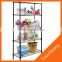 simple style adjustable chrome wire shelving