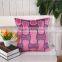 Fashional in stock home sofa chair chennile jacquard cushion covers, pillow cover