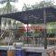 2016 Hot Sale Durable Double M carport with Polycarbonate sheet Roofing