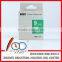 Compatible label cassete for EPSON LW300 LW400 label printer 6mm black on Clear ST9KW