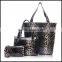 2015 new winter fashion bag three cap mother bag and bag manufacturers selling Leopard