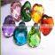 Factory directly wholesale price heart shape red blue purple yellow greecrystal diamond for wedding birthday gift