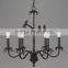 2015 Silver 5 star hotel chandelier lights for with CE