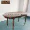 2016 Happy Classic Wild Type Brown Oval Wooden Dining Table Room Furniture