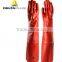 Extension long style 60cm PVC-coated anti-acid and chemical safety gloves