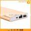 Trending hot products 2016 quick charge private label power bank 10000mah