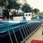 Gaint Outdoor inflatable floating obstacle with frame pool