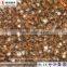 Brown color microcrystalline glass surface tile foshan 3D effect shinning luxury crystal floor tiles