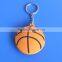 ball design rubber keyring, baseball club serie PVC keychain