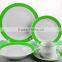 Linyi Hongshun Porcelain Co.,Ltd.Color Band Porcelain Dinner Set