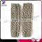 Fashion winter woolen felt knitted leg warmers factory wholesale sales (accept the design draft)