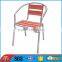 Colored aluminum chair