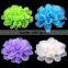 4.5INCH,15COLORS Hair Accessories For Baby Girls Shabby Chiffon Flower Tulle Lace Layered Flowers,YDKM13
