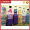V-587 Fashion christmas wine bottle knit cover sweater stripe knitting decoration dink beer bottles cover bags