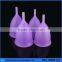 Cheap Soft 100% Silicone Reusable Lady Menstruation Cups Wholesale