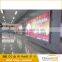 Metal mat led graphic display board/poster showing board with giant size