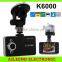 Original Novatek K6000 Car Camera DVR Video Recorder Full HD 1080P 2.7 inch Screen With G-sensor Registrator Dashcam