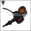 Aluminum Black Amber Lens LED Custom Vintage Turn Signal Lights for Harley