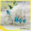 artificial imitation diamond jewelry set, gold jewelry sets