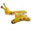 New Design Giraffe Inflatable Ride-on Raft,giraffe Pool Float for Kids