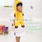 Children loved crocodile beach hooded towel with cartoon print