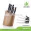 Royalty knife set kitchen knife set black handle stainless steel