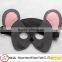 Felt panda mask ,felt animal party mask for kids Halloween gift
