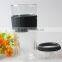Promotional New Design Clear Mouth Blown Double Wall Glass Coffee Cup With Lid & Sleeve