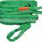 Polyester sling low price 40ton round sling soft sling