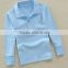 latest design kids long sleeve blank green pique kids 100% cotton polo t shirt