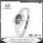 2015 Unique Design Noble White Ceramic Women Fashion Hand Watch