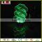 Good design 3D effect table lamp/ LED decorative table lamp with battery