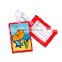 beach series engraved tasty drink soft pvc sublimation luggage tags