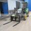 CE certificate Europe type Quick hitch Tractor Front end loader with Pallet Fork